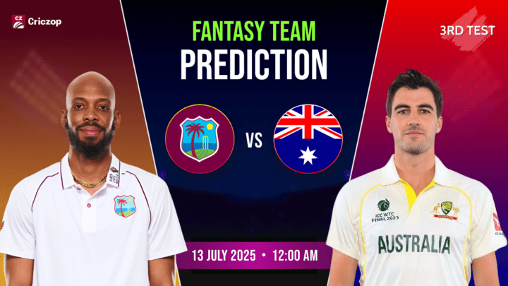WI vs AUS - 3rd Test: Dream11 Prediction